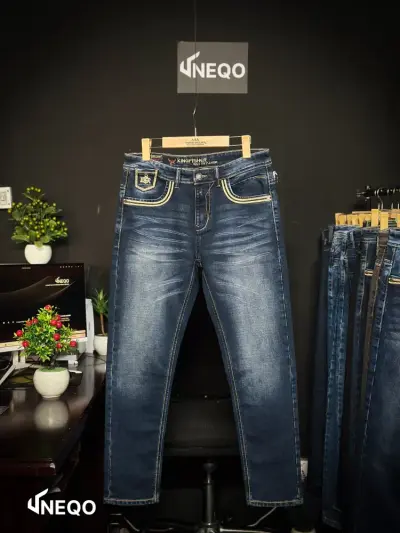 NEQO Kingfisher – International Standard Knit Denim 3D Wash Jeans