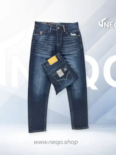 NEQO Kingfisher – International Standard Knit Denim 3D Wash Jeans